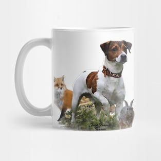 The Jack Russell Terrier , Art Mug